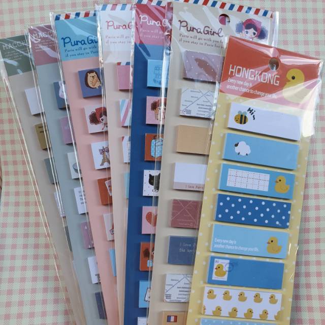 

kawaii sticky note for scrapbook and journal