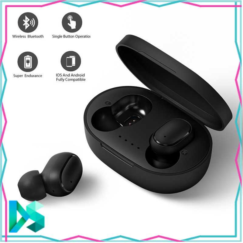 TWS Bluetooth Wireless Headset Earphone True Wireless Charging Docking A6S