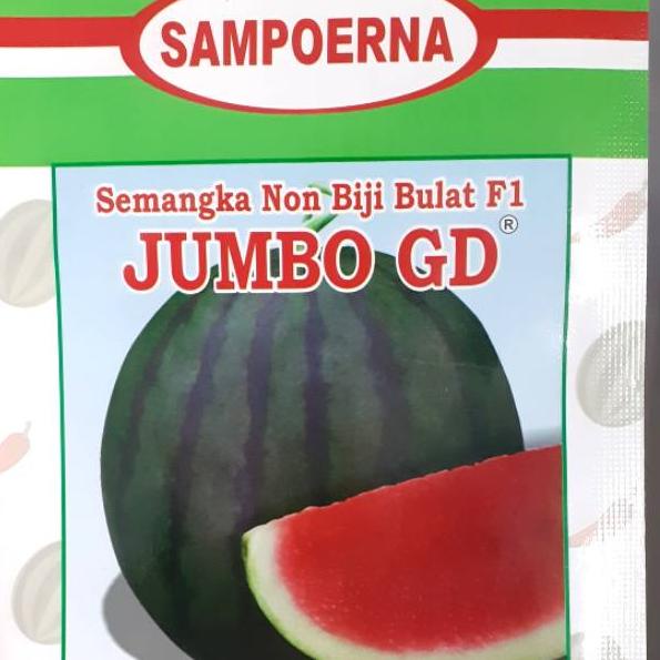 Banyak Dipakai.. Semangka Non Biji Bulat F1 JUMBO GD