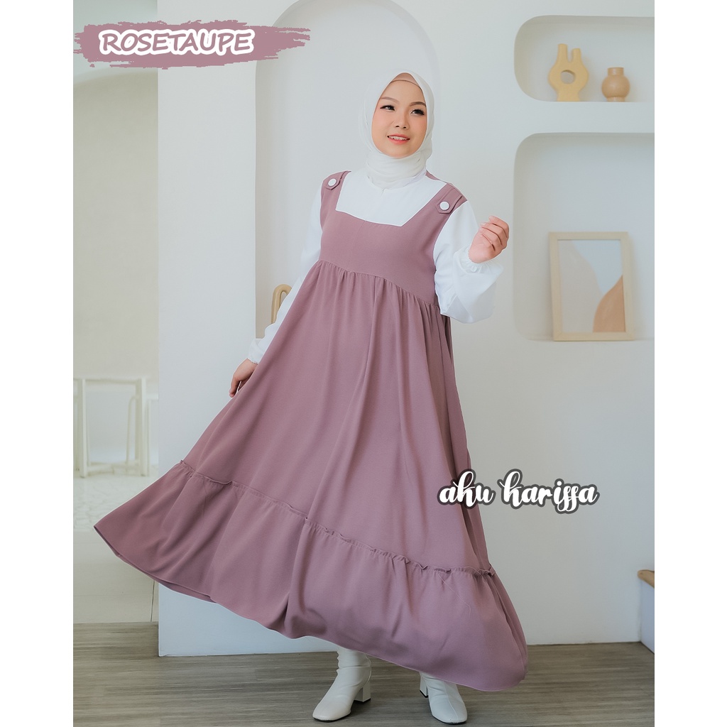 Sandria Midi Dress Aku Karissa Terbaru