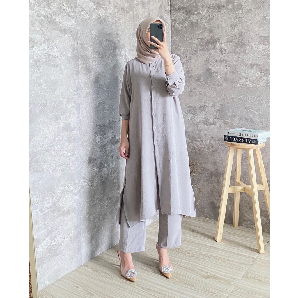 FILIA ONESET AIRFLOW CRINCKLE DEODORA PREMIUM RAYON WANITA ORIGINAL100% HIGH QUALITY100%