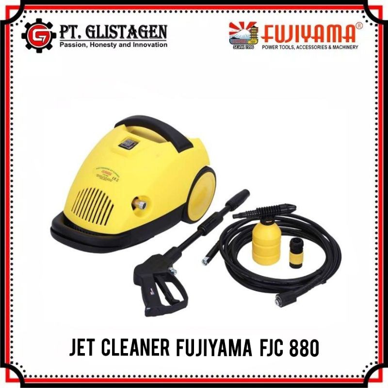 JET Cleaner High pressure Fujiyama FJC 880 Steam Mobil-Motor
