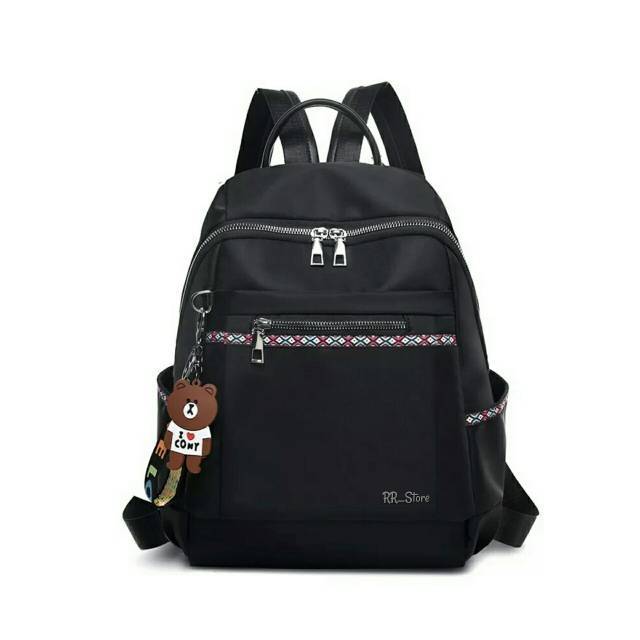 3 Warna RANSEL WANITA BURBERRY TYPE : JC TW-9332/8802 GC PISBAN POLYESTER TERBARU RED VELVET