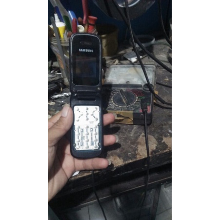 mesin lcd samsung GT E1195 mesin kedip