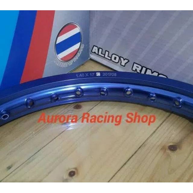 VELG COMET W SHAPE 17 X 140 WARNA BIRU - VELG MOTOR - AKSESORIS MOTOR