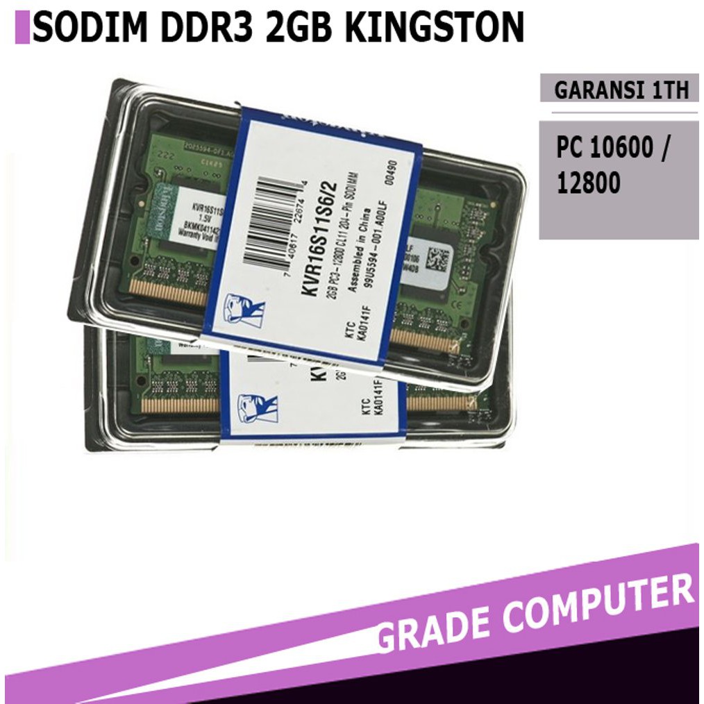 Sodimm DDR3 2GB Ram buat Laptop