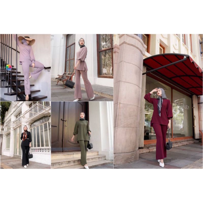 ONE SET CUTBRAY SHAKILA IMPORT BEST SELLER / ONE SET IMPORT / SETELAN WANITA / OOTD