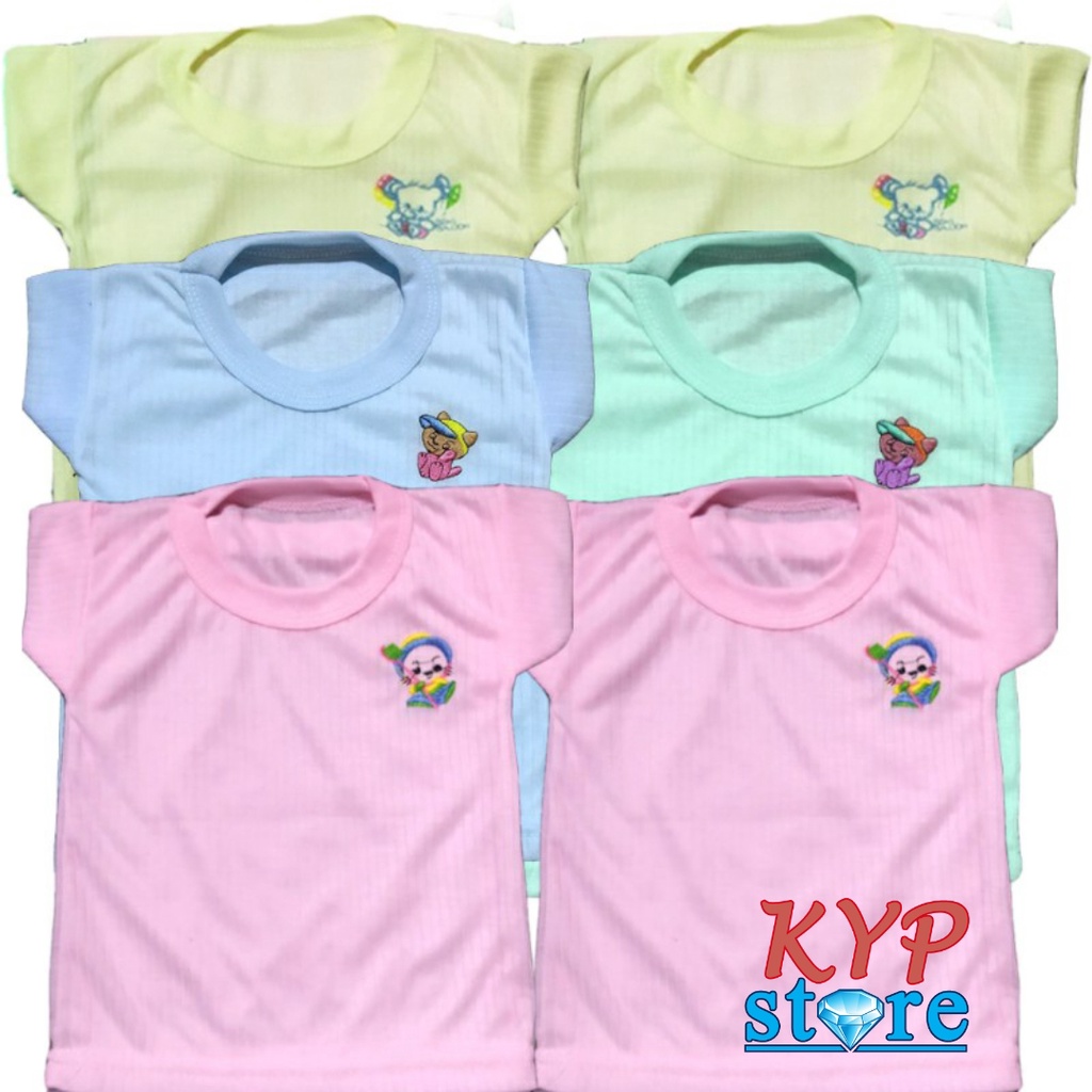 KAOS OBLONG BAYI SIZE L XL ISI 1 LUSIN / 6 PCS - BAJU OBLONG SALUR