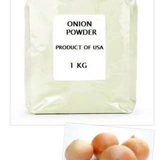 

Onion Powder Pure 100% Grade A/Bawang Bombay Bubuk Asli 50 Gram