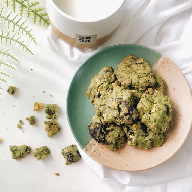 

AB Cookies - Greentea Almond Cornflakes