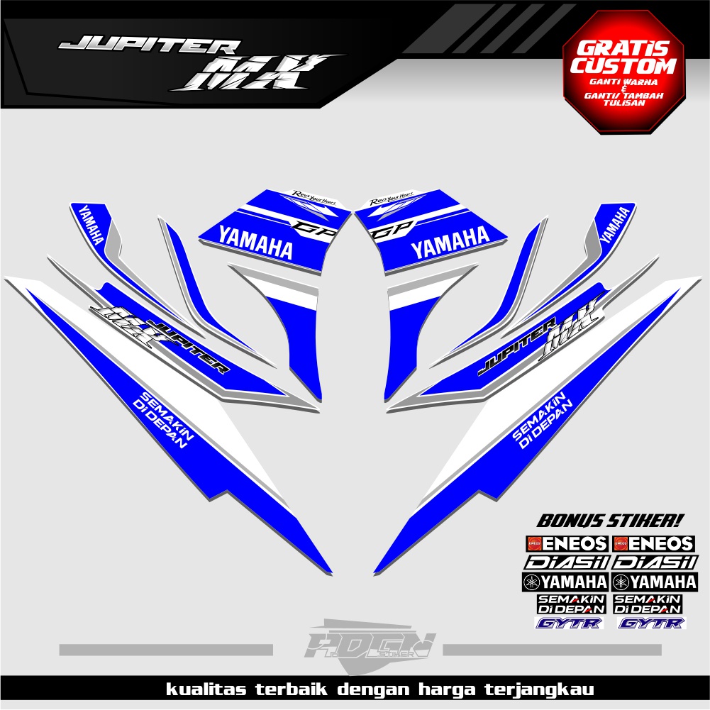 STRIPING JUPITER MX NEW 135 / EXCITER 135 / LC 135 MOTIF GP
