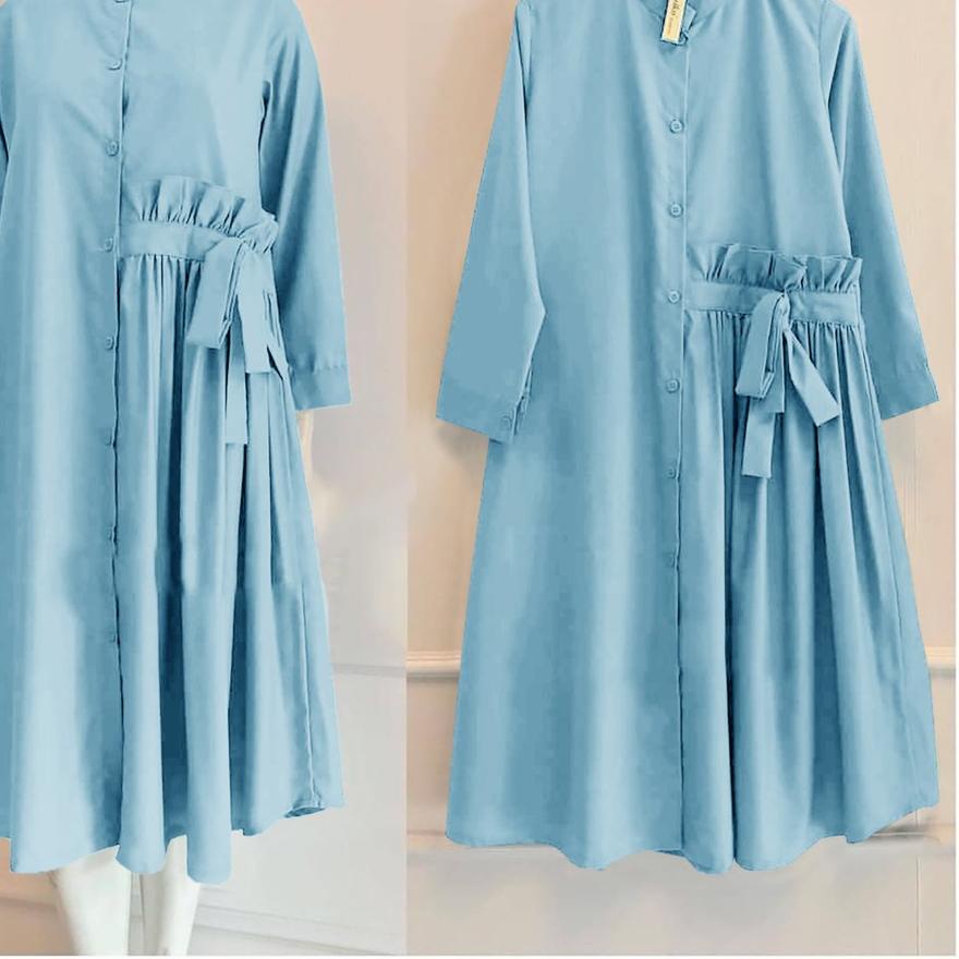 ♖ DEMORE TUNIK BAYLE DAYLE KERUT JUMBO SIZE ✧