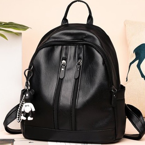 CYS Tas Ransel Mini Wanita Backpack Tas Sekolah kekinian Import Bahan Kulit Fashion Cewek Kekinian T33