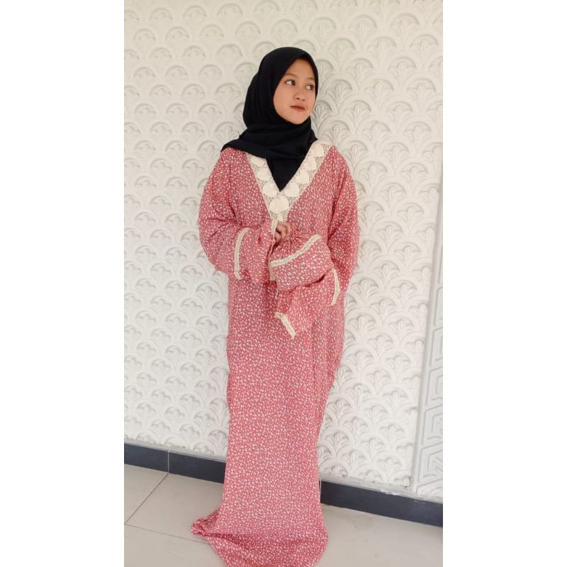 abaya mukena anak