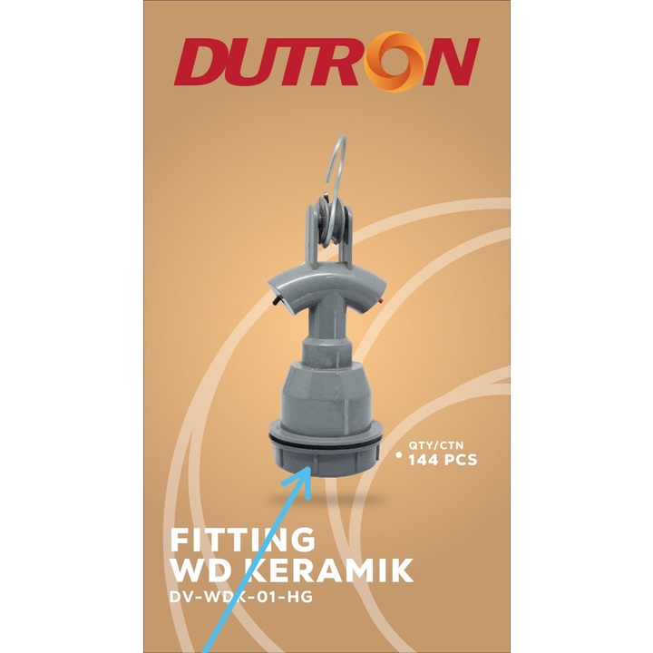 Fitting Gantung Dutron WD Keramik DV WDP 01 HG