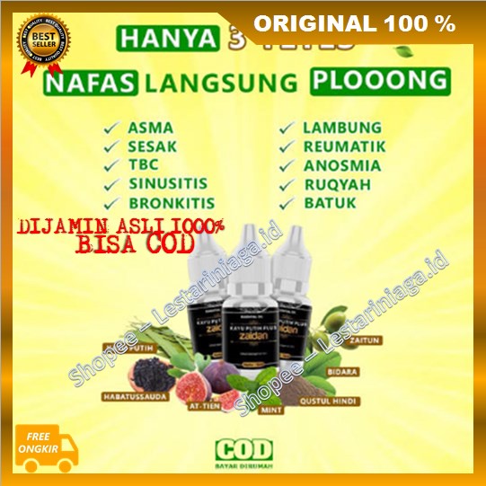 [BISA CO] Kayu Putih Plus Zaidan 100% ORIGINAL