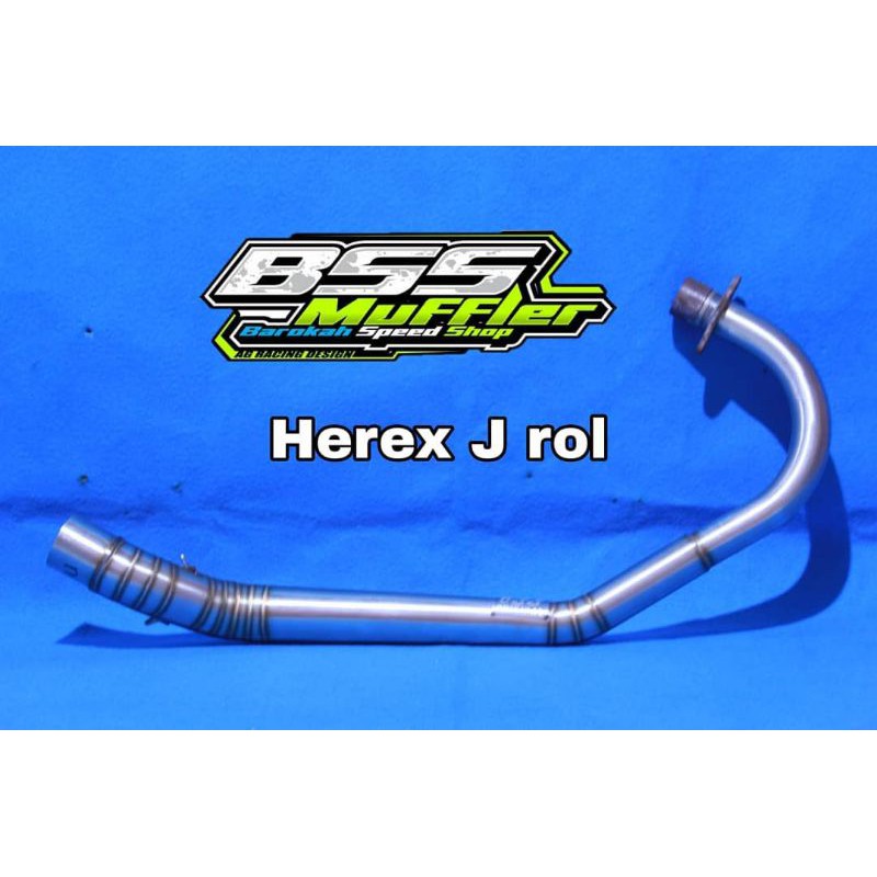 ORIGINAL BSS TYPE ROLL J cacing satu set muffler mp gl cb tiger