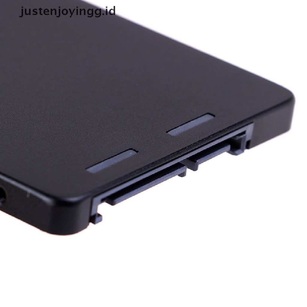 // justenjoyingg.id // Metal mSATA SSD to 2.5&quot; SATA Enclosure Converter Adapter Card SSD Case Tool ~