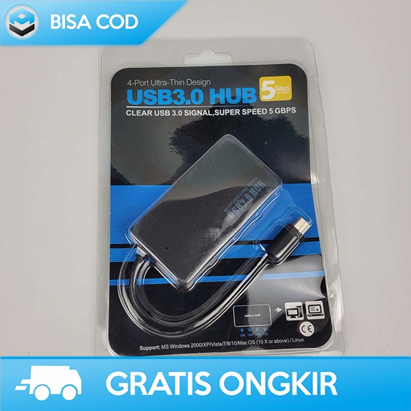 BEST LIMITED ADAPTER 4 PORTS TYPE C USB HUB 3.0 TERBAIK ORIGINAL