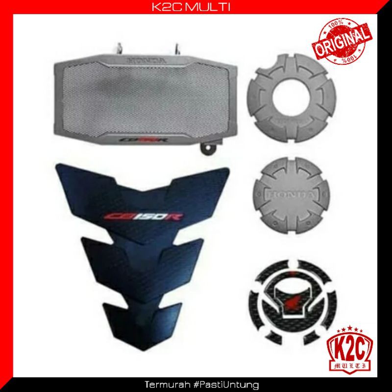 Paket Aksesoris KIT Asli OEM Motor Honda CB150R CB150 CB 150 R 150R StreetFire - Silver