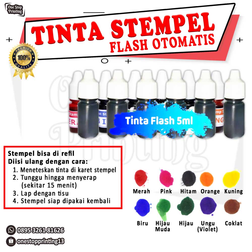 

Tinta Stempel, Stempel Custom, Stampel Custom, Tinta Stempel Flash, Tinta Stempel Otomatis, Tinta Isi Ulang Stempel, Tinta Warna
