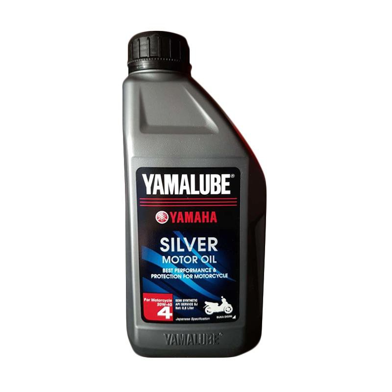 OLI YAMALUBE SILVER 0.8L / OLI YAMALUBE MOTOR BEBEK JUPITER Z VEGA ZR FORCE / OLI MOTOR BEBEK