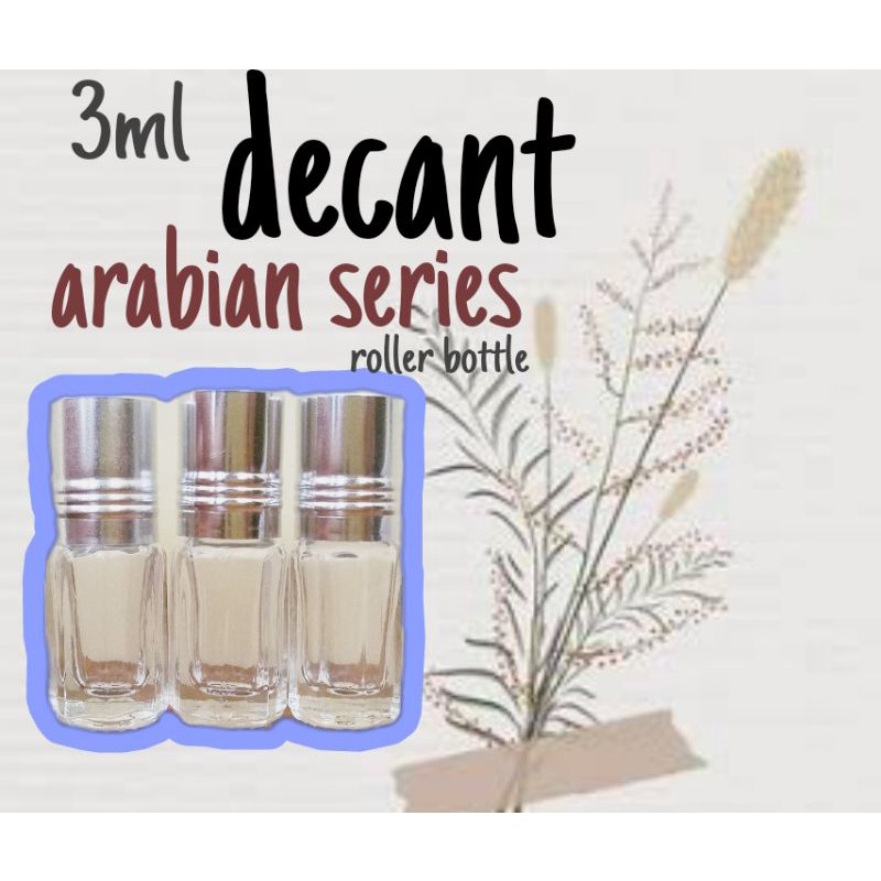 Decant 3ml - Luino Beauty Arabian Series Consentrate Oil Parfume / Trial Kit / Travel Size