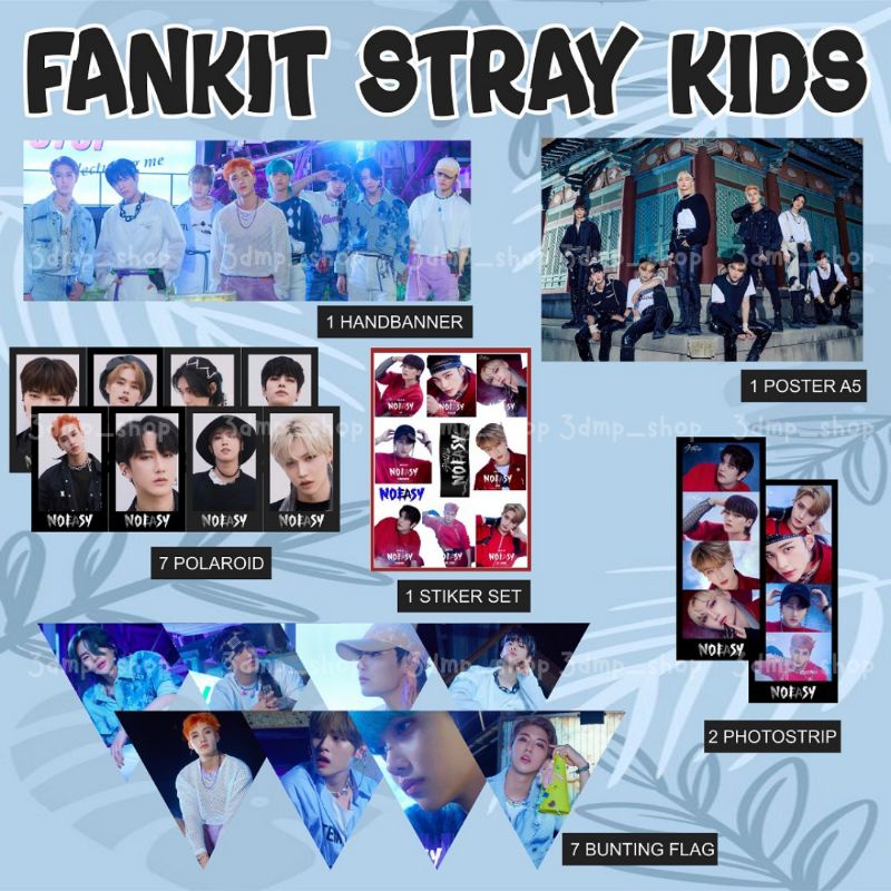 PAKET FANKIT BUCIN STRAY KIDS NOEASY MAXIDENT