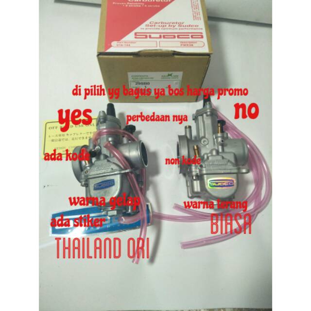 KARBURATOR KEIHIN SUDCO PWK 28 ORIGINAL