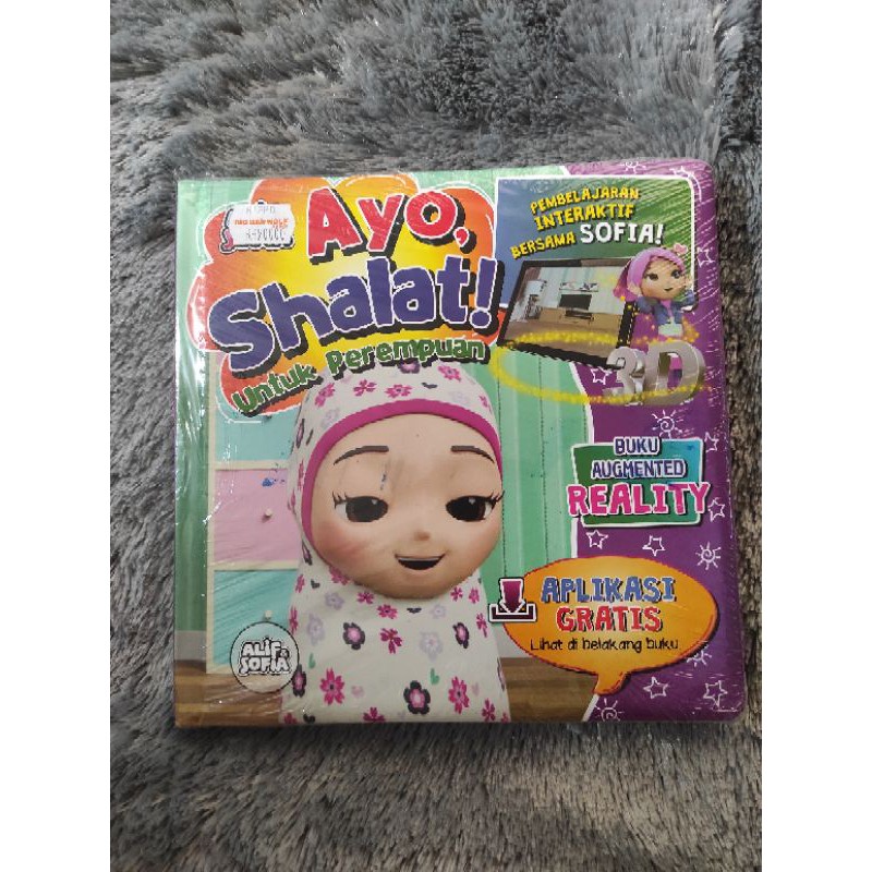 Buku BBW Ayo Sholat Alif &amp; Sofia (Buku Augmented Reality)