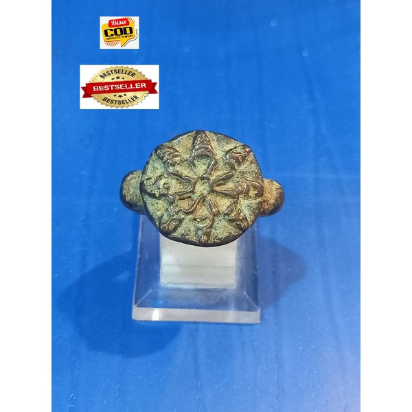 Cincin Surya Majapahit Bulat Barang Antik