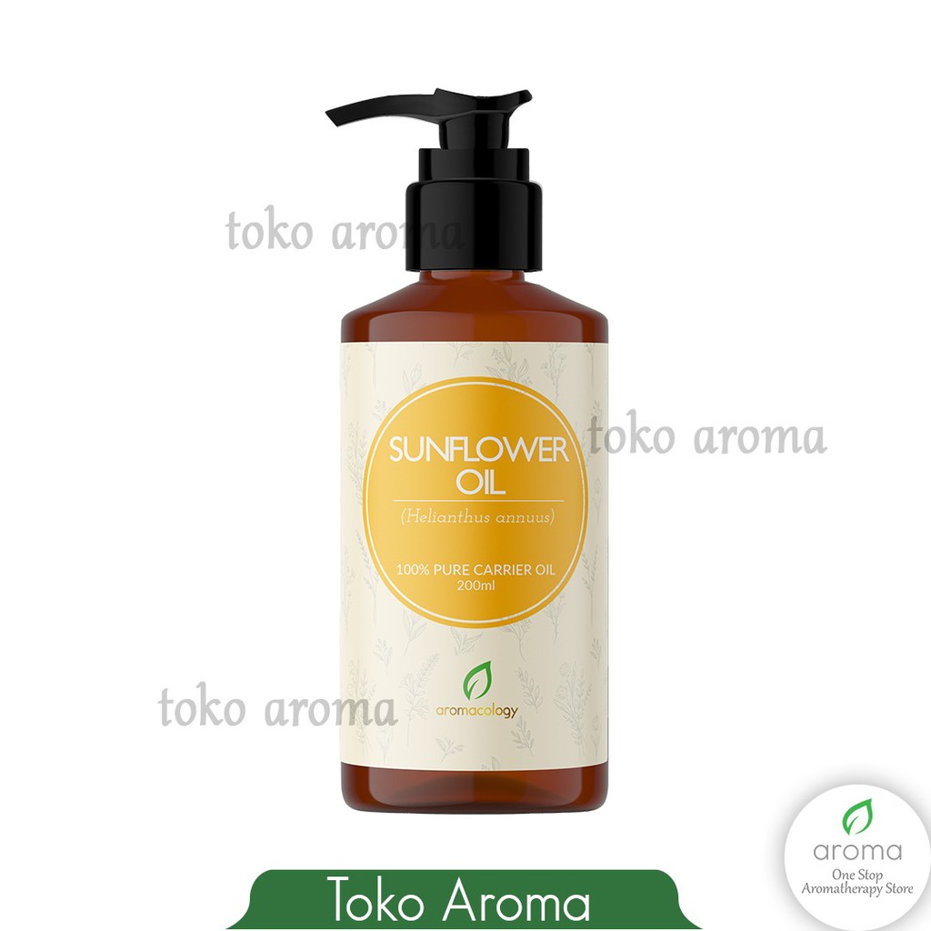 Aromacology SUNFLOWER Carrier Oil 200ml Pure