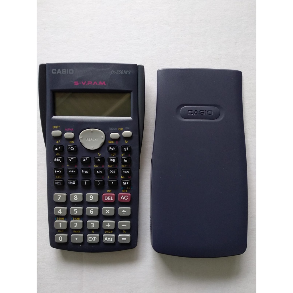 Kalkulator scientific Casio fx-350MS 2 line display / STAT - Data Editor