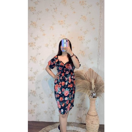 COD DRESS MURAH ZARA PENDEK PREMIUM CANTIK/DRESS MIDI