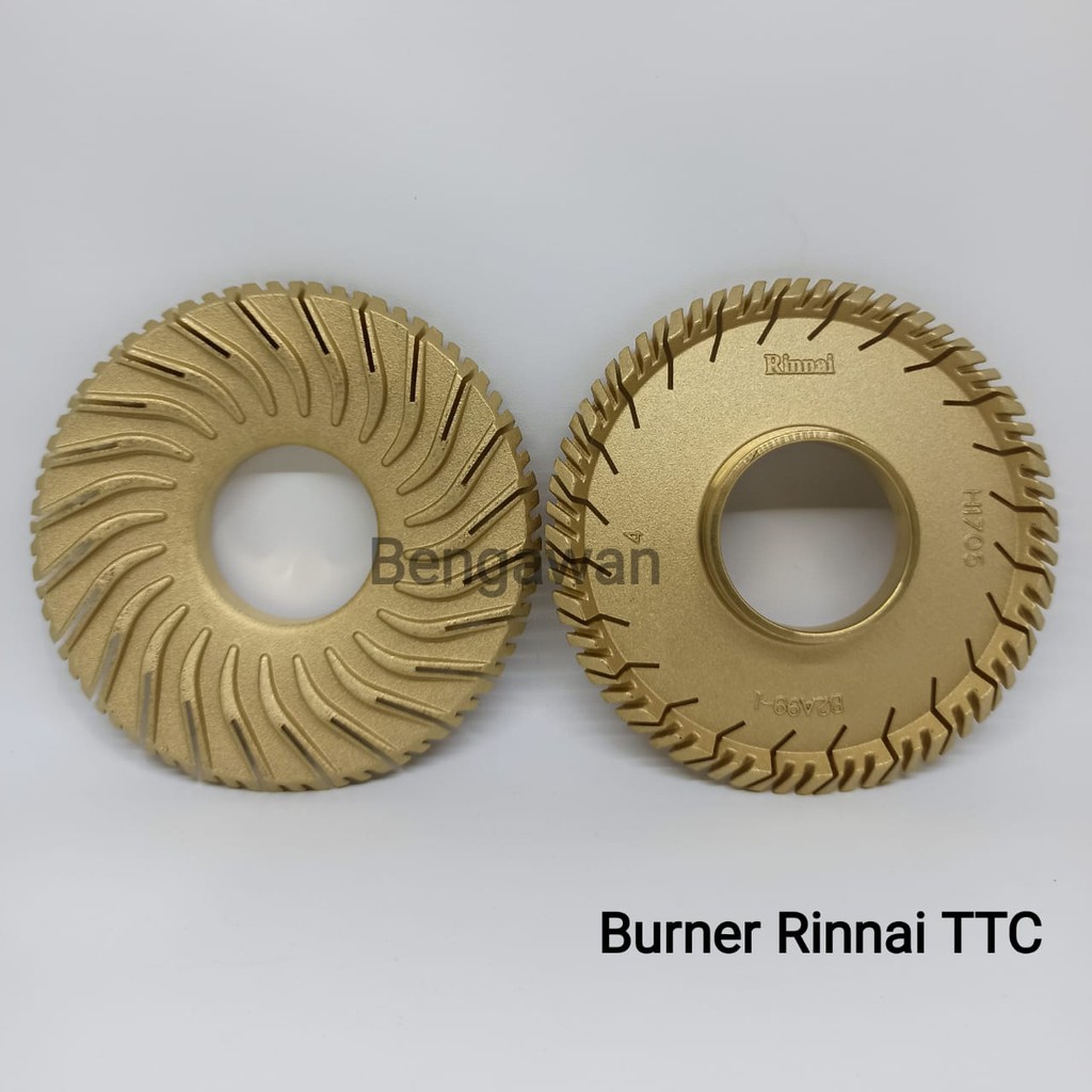 Burner Head TTC-110 RINNAI (I) Burner Rinnai ORI Burner Rinnai TTC110 Seri 602 BGX /712 BGX ASLI Spa