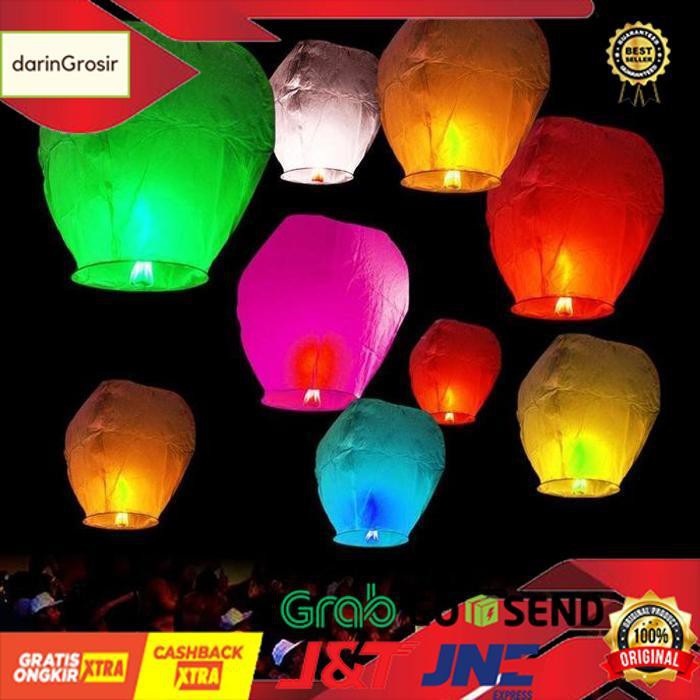 Lampion Kertas | Lampion Terbang | Flying Lantern | Lentera Terbang
