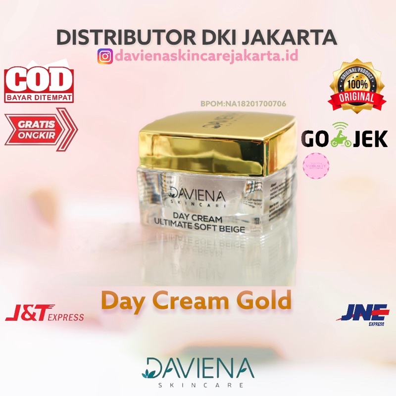 DAY CREAM GOLD SERIES DAVIENA SKINCARE