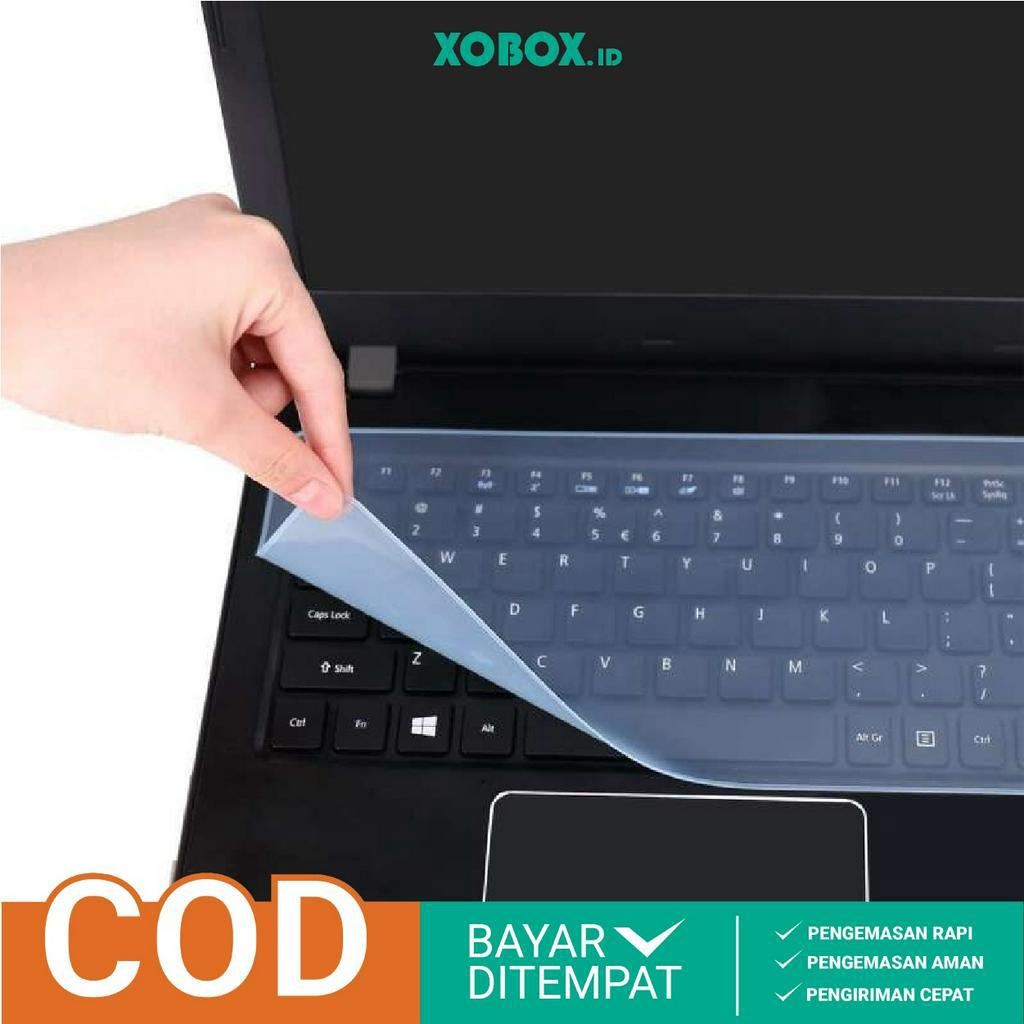 Pelindung Keyboard Laptop Protector 14 Inchi Silikon Waterproof AK008 - XOBOX