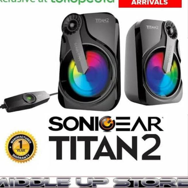 Stok Baru...297AN  Speaker Sonicgear titan 2p sonic gear titan 2 p