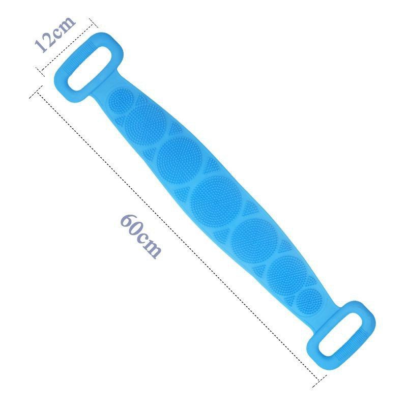 Belt Shower Scrubber / Sabuk Mandi Silicone Model Panjang