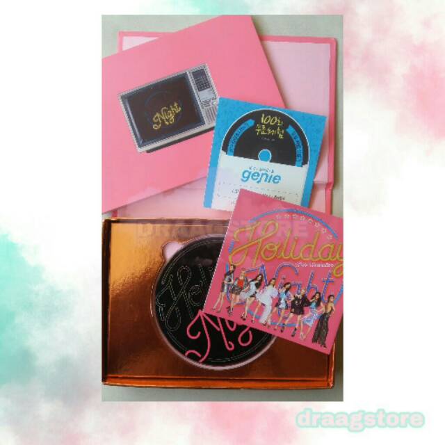 SNSD ALBUM - HOLIDAY NIGHT / HOOT / THE BOYS / TAEYEON