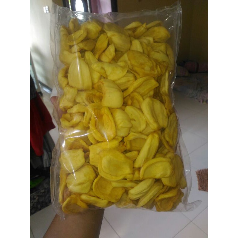 

keripik / kripik buah nangka kw 1 berat 1/2kg / 1/2 kg / 500gr / 500 gr / 0.5kg / 0.5 kg / 0,5kg / 0,5 kg