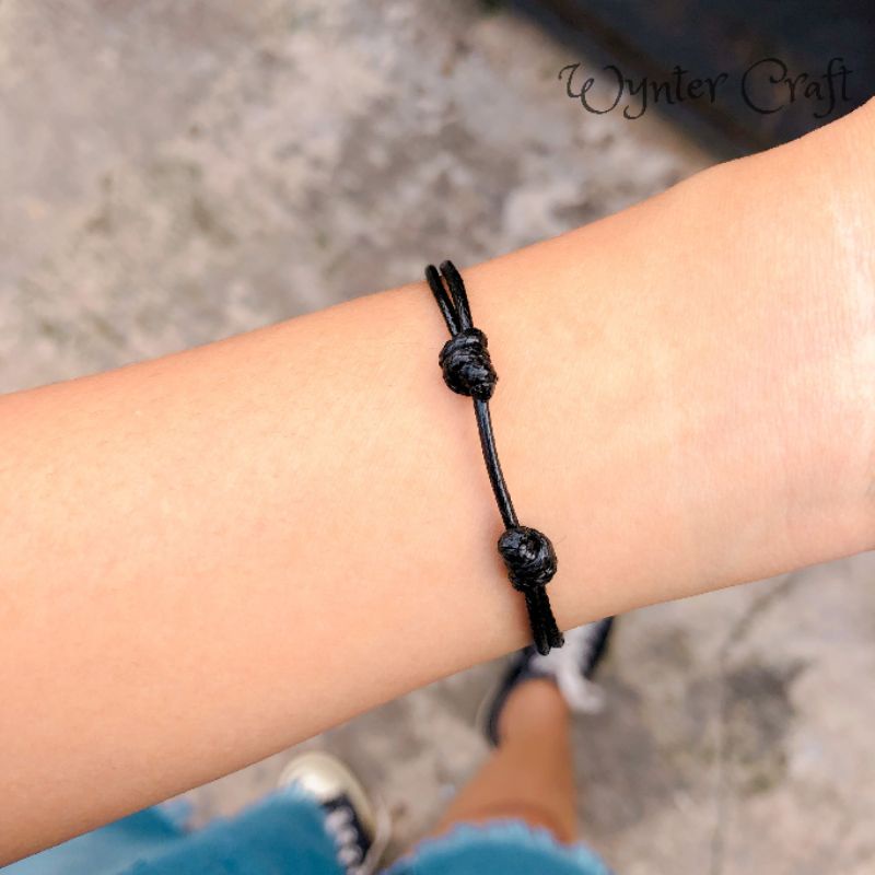 WA103 Gelang Simple Unisex Gaya Korea by Wynter Craft