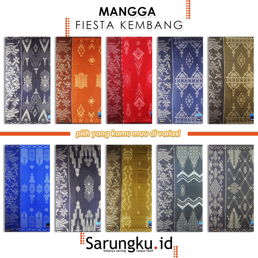 SARUNG MANGGA FIESTA KEMBANG