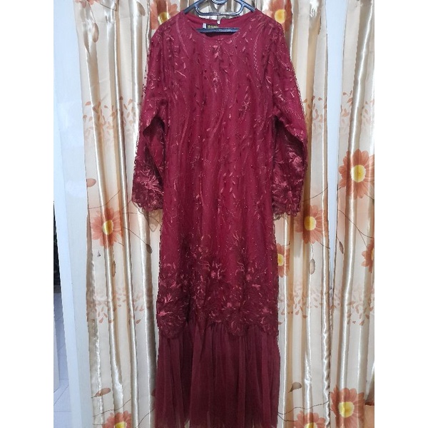 PRELOVED DRESS BRUKAT WANITA