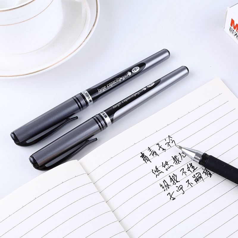 M&amp;G 1.0mm Business Gel Pen Student Calligraphy Practice Black Office Signature Pen AGP13604