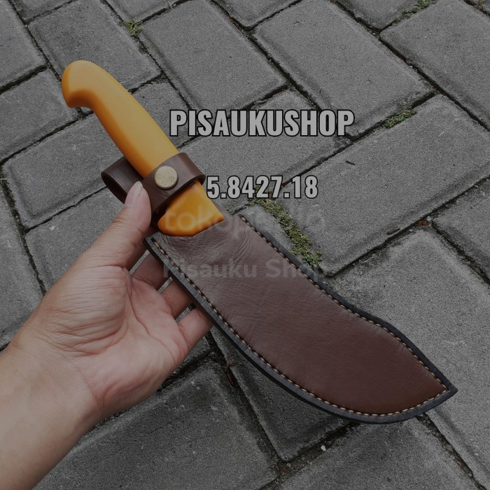 Pisau Seset Kulit - Sarung Kulit Untuk Pisau Seset Kulit Victorinox Swibo 18Cm 5.8427.18 -