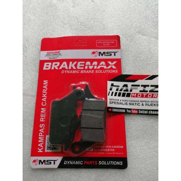 kampas depan revo blade dispad blade revo merk MST OTTO