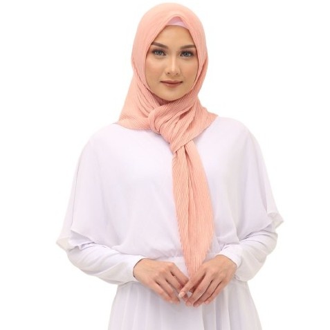 ELZATTA KERUDUNG SEGI EMPAT PLISKET OBELIA SAMITA JILBAB MODEL PLISKET TERBARU