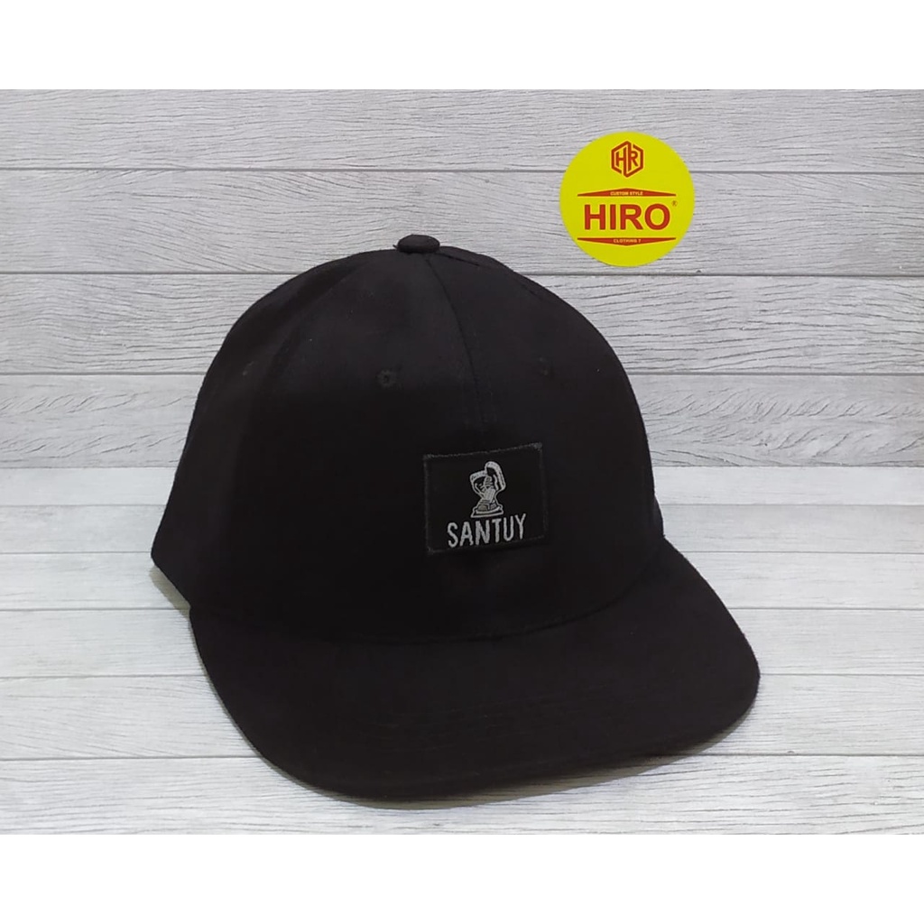 [COD]Topi Distro Pria Bordir SANTUY New Model/Topi Distro Original/Topi Distro Keren